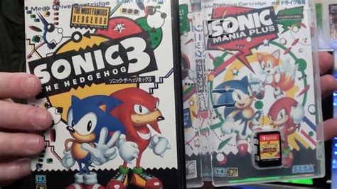 The Japanese Version Of Sonic Mania Plus Comes With A Gorgeous Mega