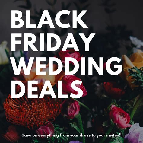 What Is The Tuesday After Black Friday Called - 2020 Black Friday Wedding Deals | The Budget Savvy Bride | Friday