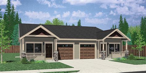 One Story Ranch Style House Home Floor Plans Bruinier And Associates