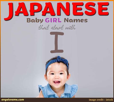 250 Japanese Girl Names Starting With I