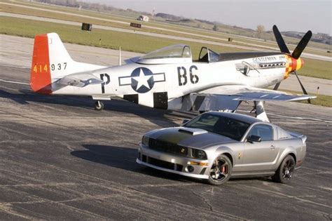 Second P 51 Mustang Tribute Car From Roush Ford Mustang P51 Mustang
