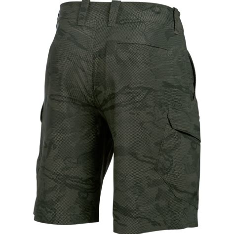 Under Armour Mens Ua Fish Hunter Cargo Shorts In Green For Men Lyst