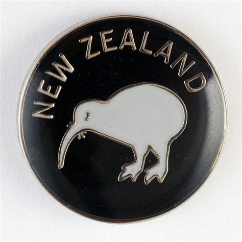 Black And White Kiwi Pin Air Force Museum