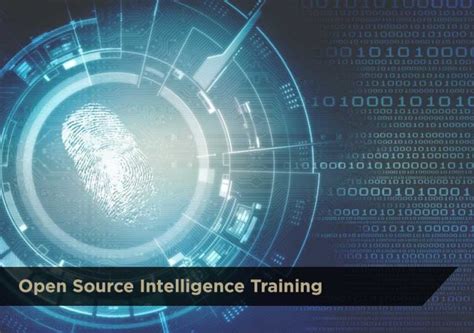 Open Source Intelligence Training 150