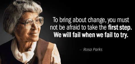Rosa parks refused to give up her seat and set in motion one of the largest social movements in history, the montgomery bus boycott. 10 Inspirational Rosa Parks Quotes - LAUGHTARD