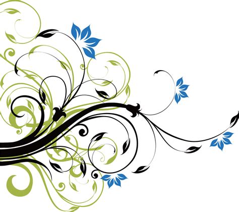 15 Swirl Vector Design Png Images Floral Swirl Vector Swirl Line