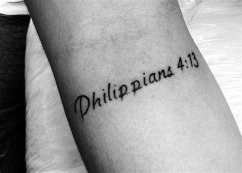 Stephen curry s tattoos what do they 69 incredible strength tattoos. 40 Philippians 4:13 Tattoo Designs For Men - Bible Verse Ideas