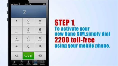 Maybe you would like to learn more about one of these? How to Activate Your Globe iPhone5 Nano Sim Card - YouTube