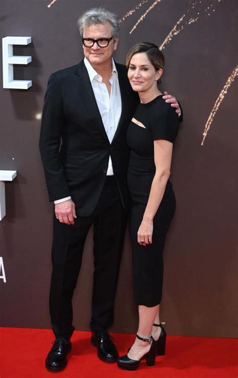 La Prima Volta Di Colin Firth Con La Nuova Fidanzata Insieme Sul Red Carpet Del London Film