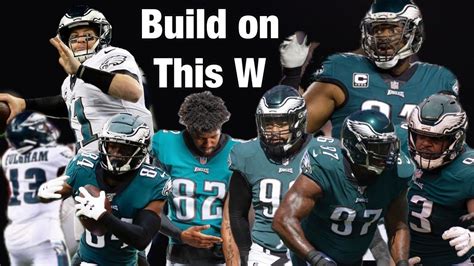 Philadelphia Eagles Live Stream Lets Build Off This W, Saw Some Good
