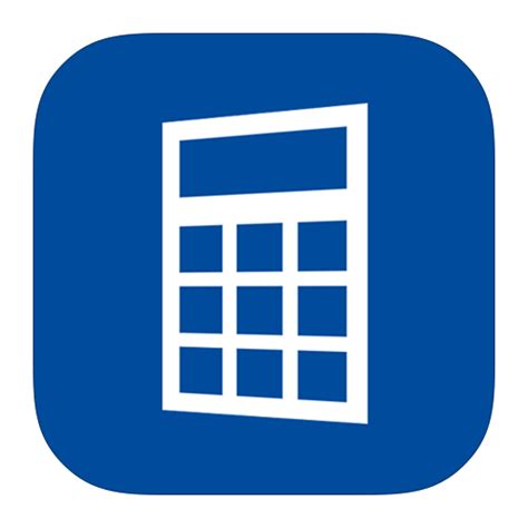 Metroui Calculator Icon Free Download On Iconfinder