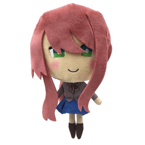 Doki Doki Literature Club Monika Plush Doll Icons Png Free Png And