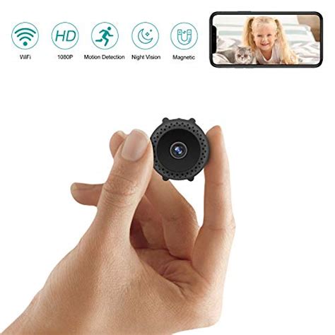 Mini Spy Camera Wireless Hidden With Night Vision Hd 1080p Motion Activated Small Hidden Spy