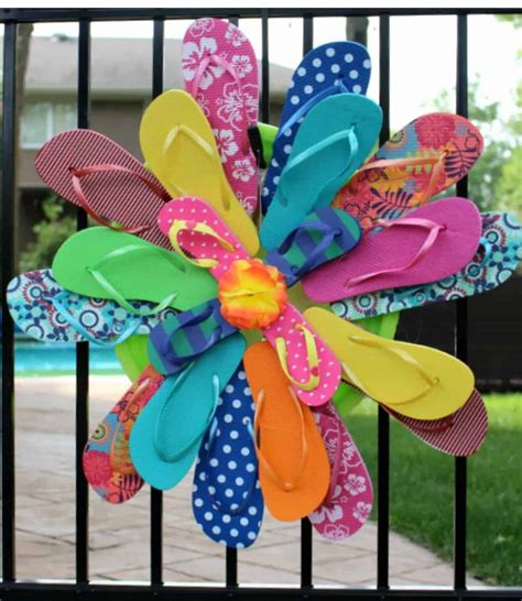How To Make A Flip Flop Wreath 22 Diy Ideas Ideas For Diy