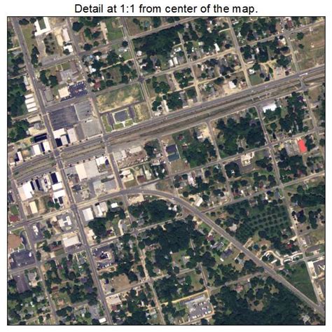 Aerial Photography Map Of Lyons Ga Georgia