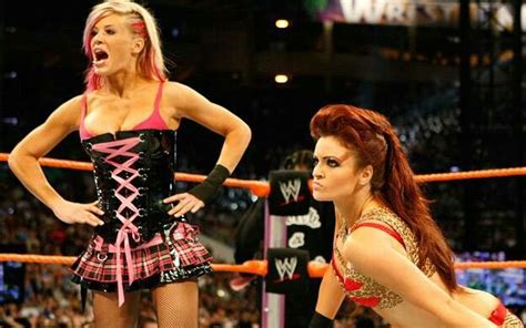 Ashley Massaro And Maria Kanellis Ashley Massaro Wrestlemania 24 Wwe Divas