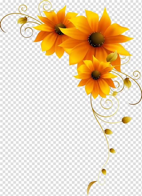 Yellow Flower Flower Icon Sunflower Yellow Flower