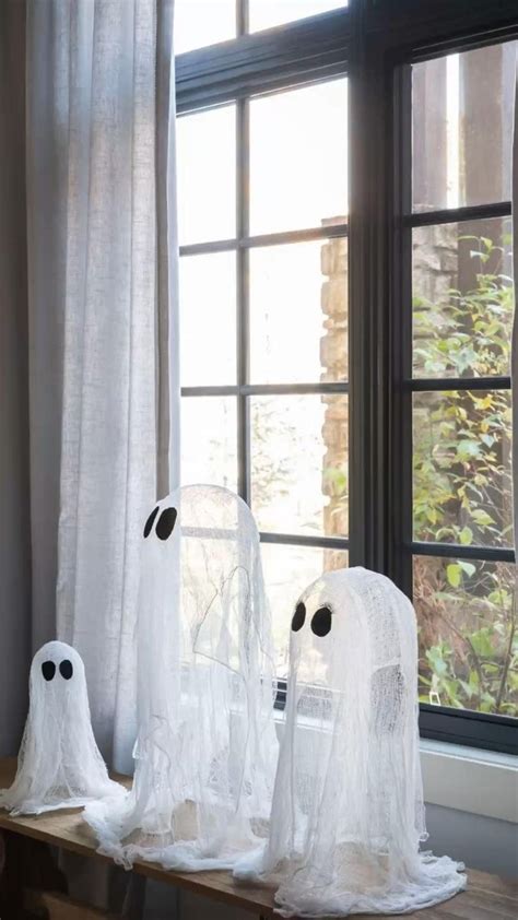 Diy Ghost Halloween Decorations