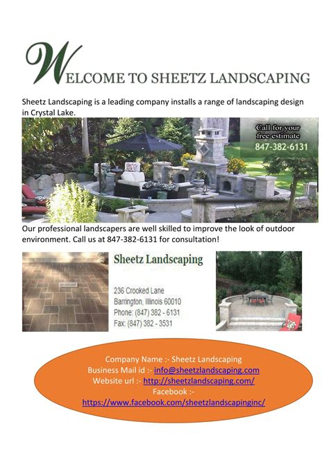 Ppt Landscapers And Landscaping Design In Barrington Powerpoint