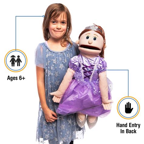 25 Princess Peach Girl Full Body Ventriloquist Style Puppet Buy