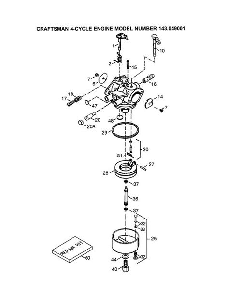 Craftsman Blower Carburetor Diagram