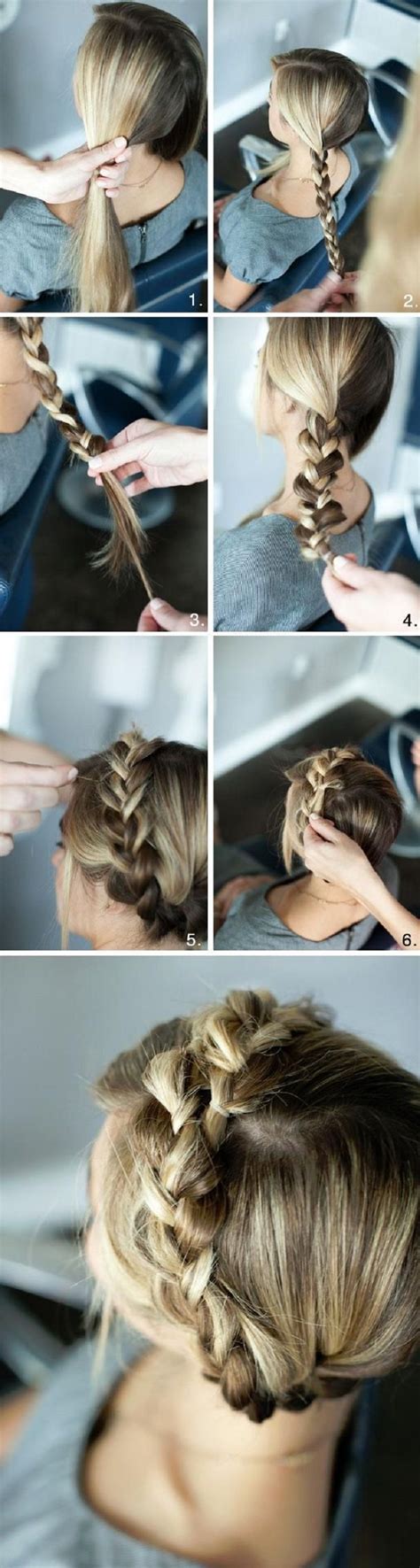 Easily move forward or backward to get to the perfect spot. 10 easy braid hairstyles to do yourself | Nail Art Styling
