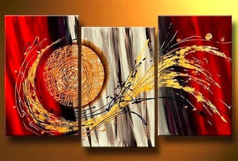 3 Piece Canvas Art 3 Panel Canvas Painting Oil Painting For Sale