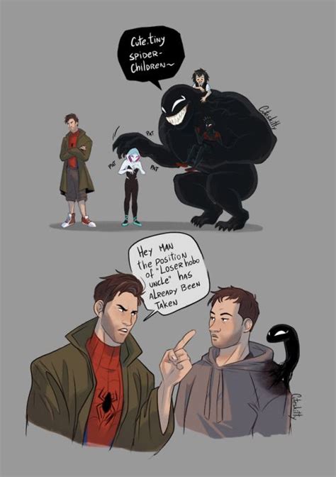 Spiderverse Tumblr Memes Marvel Superhéroes Vengadores Graciosos