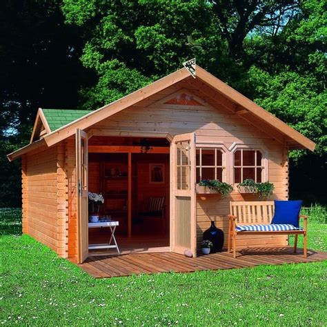 Chalet De Jardin 10m2 Abri De Jardin Bois 19 10 M2 Doderic 4 40mm L