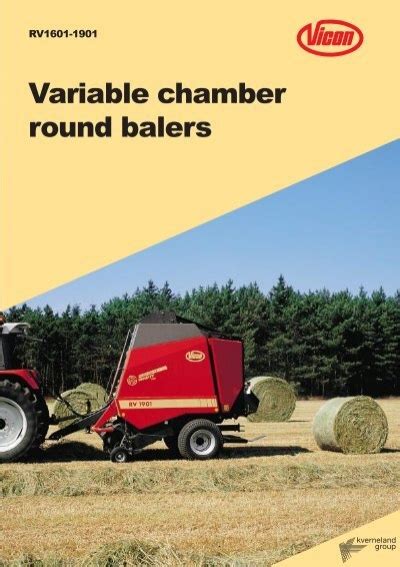 Variable Chamber Round Balers ACI Distributors