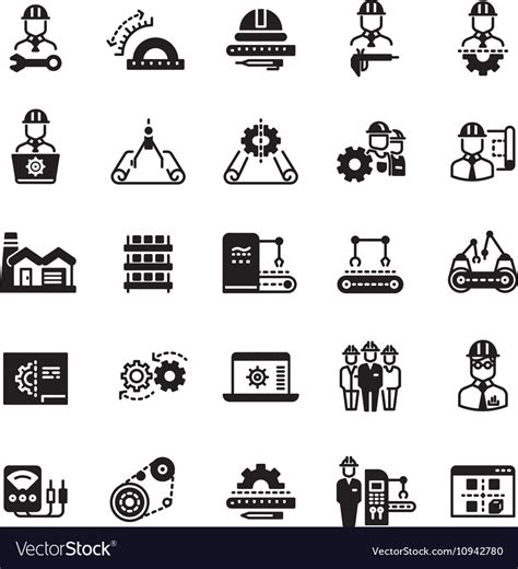 Manufacturing Icon Vector 374783 Free Icons Library