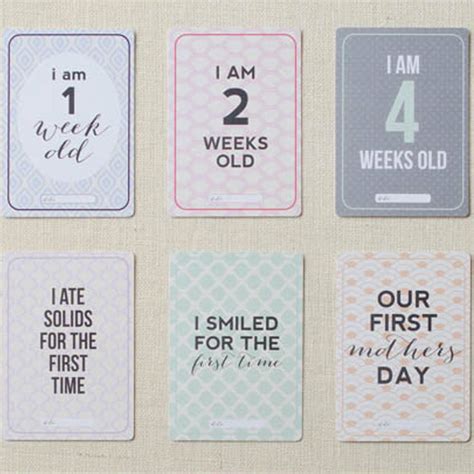 Maybe you would like to learn more about one of these? baby milestone cards deluxe set of 42 by koko blossom | notonthehighstreet.com