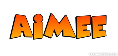 Aimee Logo Free Name Design Tool From Flaming Text