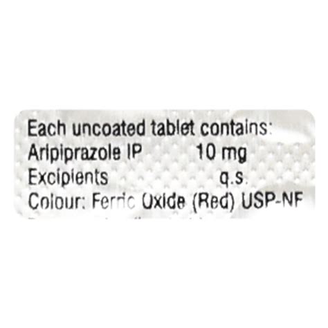 Arpizol 10mg Tablet 10s Buy Medicines Online At Best Price From