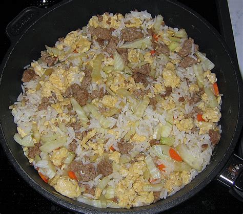 Gebratener Reis mit Hackfleisch von Wienerin