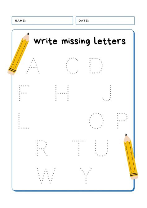 Design Printable Pages Containing Letter Number Worksheet For Children