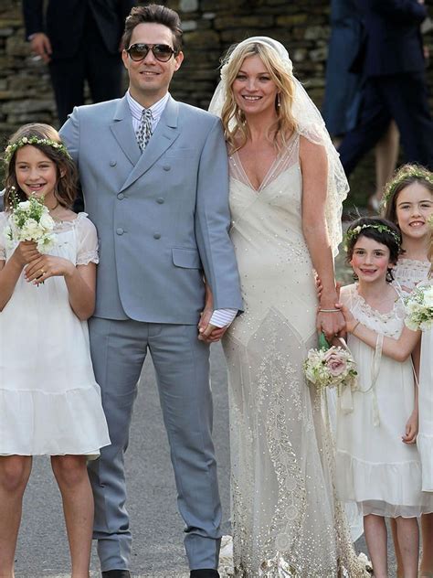 The Most Iconic Wedding Dresses Of All Time Kate Moss Wedding Dress