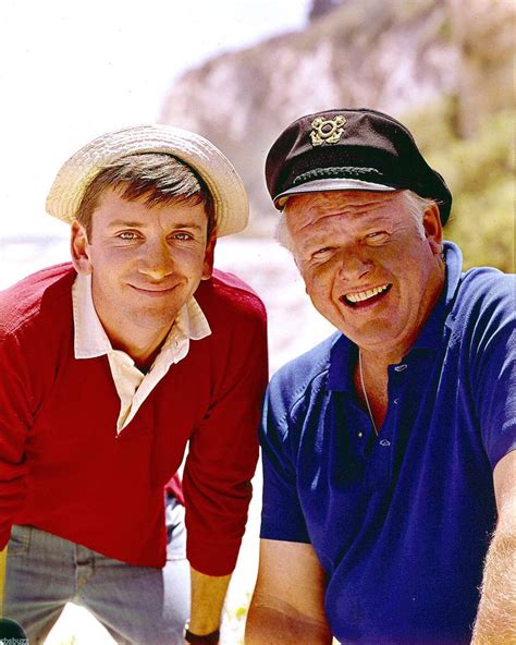 Bob Denver And Alan Hale Jr In Gilligans Island 8x10 Publicity Photo