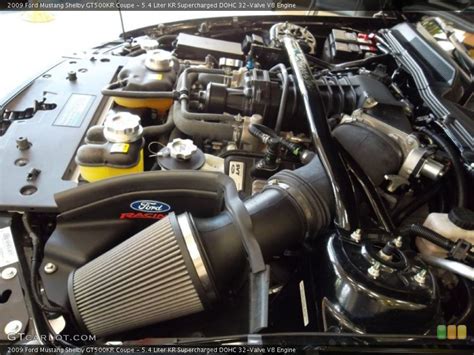 54 Liter Kr Supercharged Dohc 32 Valve V8 Engine For The 2009 Ford