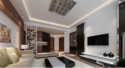 Living Interior Wall Designs Tv Wallpapers Brick