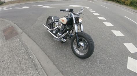 1340 Evo Bobber Harley Davidson Youtube