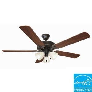 Ceiling fans can also increase your comfort by warming or cooling any space, and help you save money on your energy bill. Design House Millbridge 52 in. Energy Star Oil Rubbed ...