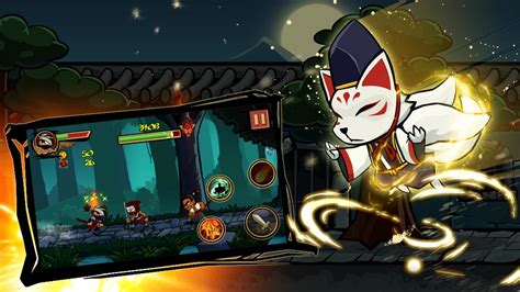 يوجد شخصيات مختلفة بمهارات خاصة ويوجد متعددات داخل اللعبة استعد القتال. Ninja Warrior: Revenge Mod - Android Offline Mods