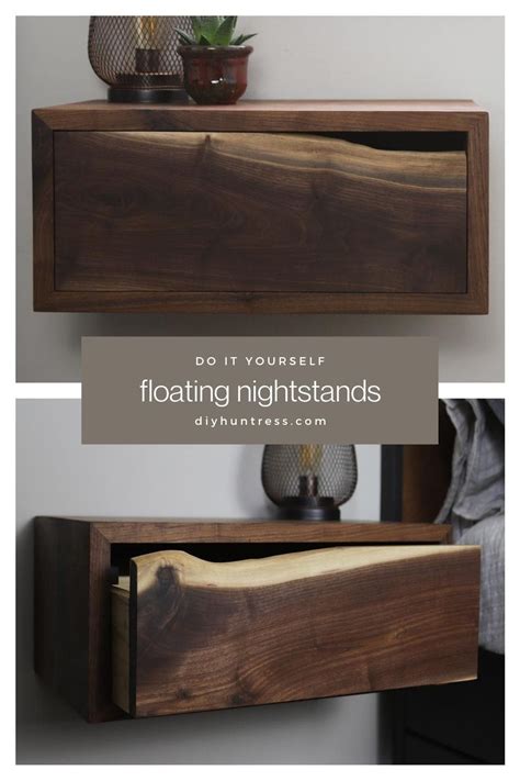 10 Diy Floating Nightstand With Drawer Decoomo