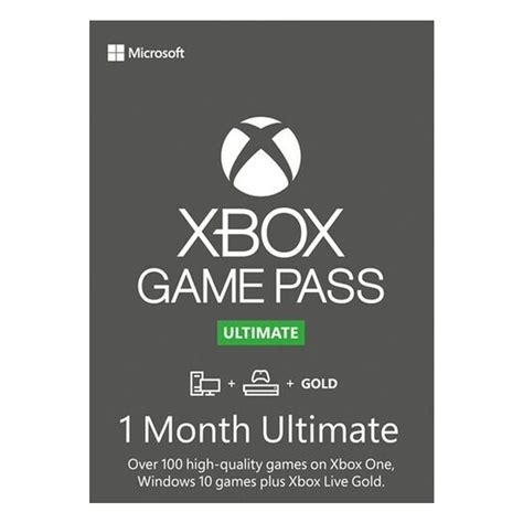 Microsoft Xbox Game Pass Ultimate Month USA Gamesplanet Ae