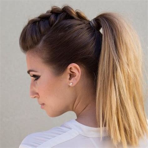 Braided Ponytail Hairstyles 40 Cute Ponytails With Braids