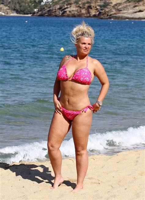 Kerry Katona In Bikini At A Beaches On Mykonos Island