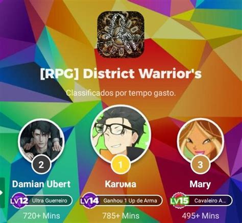 Sistema Reward Rpg District Warrior S Amino