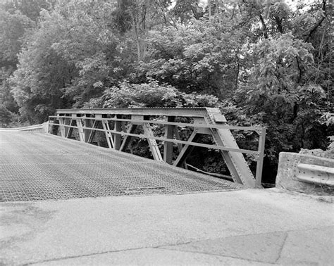 Historic Photo Thompsons Station Bridge Spanning White Clay Creek