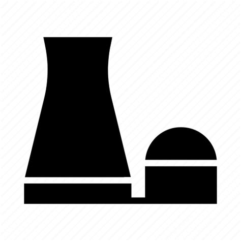 Building Energy Nuclear Plant Power Icon